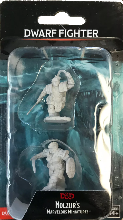 Dungeons & Dragons: Nolzurs Marvelous Miniatures: Dwarf Fighter (female) 90406
